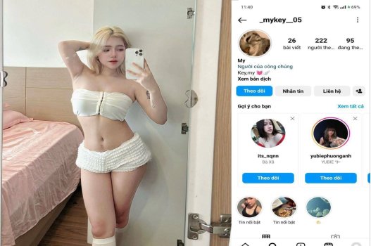 Mykey dáng ngon kỹ năng đã đời