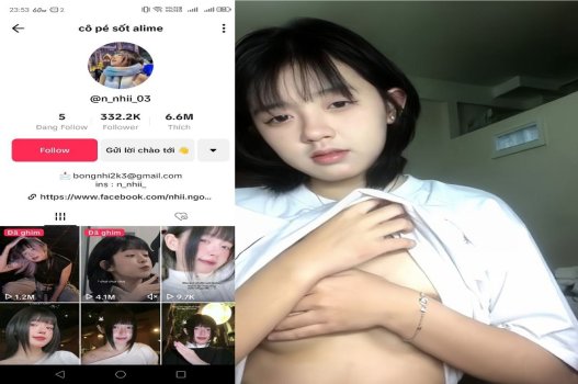 Video sexy Ngọc Nhi da sáng phô bày bộ ngực đẹp